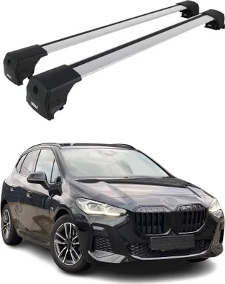Produktbild von Dachträger Grundtäger für BMW 2er Active Tourer U06 2021-2026 Alu Silber 2 tlg