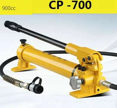 Image de 5T-100T Cric hydraulique Outil de réparation Cric hydraulique Hydrocylinder, CP-700 Manual Pump