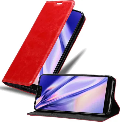 Obrázek produktu pro Cadorabo Case for Google PIXEL 3 XL Protective Case in Red Pouzdro na mobilní telefon s magnetickým zavíráním