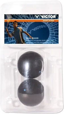 Produktbild von VICTOR SQUASHBALL 2 x yellow | Squash Ball