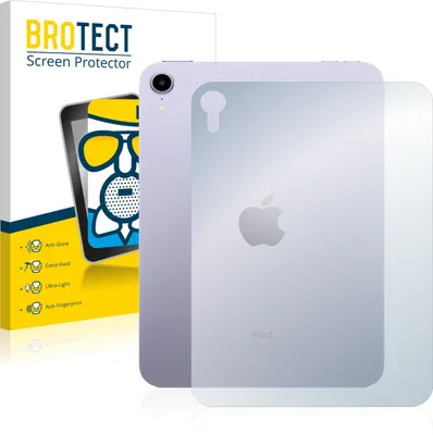 Produktbild von BROTECT Entspiegelungs Schutzglas für Apple iPad Mini 6 WiFi 2021 (Rückseite, 6 Gen.) Schutzfolie Panzer Folie Glas Display Schutz matt