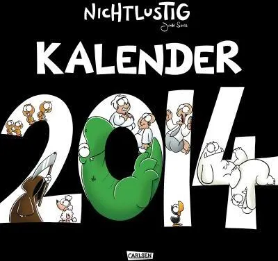Produktbild von Nichtlustig: Wandkalender 2014