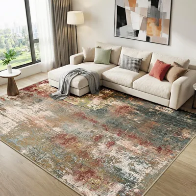 Productafbeelding van Abstract design vloerkleed, 120 x 180 cm, wasbaar