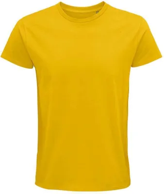 Image de SOLS - T-shirt "Pioneer", issu de l'agriculture biologique pour homme/femme Unie PC4371 (3XL) (Or)