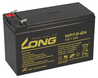 Produktbild von Bleiakku kompatibel Alarmanlage Weidezaun 12V 7,2 Ah F2 Accu