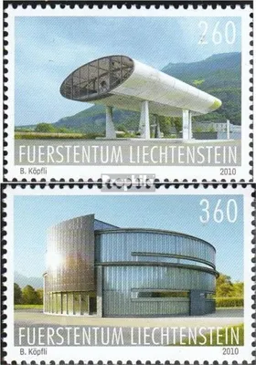Produktbild von Briefmarken Liechtenstein 2010 Mi 1547-1548 (kompl.Ausg.) postfrisch Gebäude