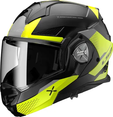 Produktbild von Ls2 Ff901 Advant X Oblivion Modularhelm Schwarz XS Schwarz XS
