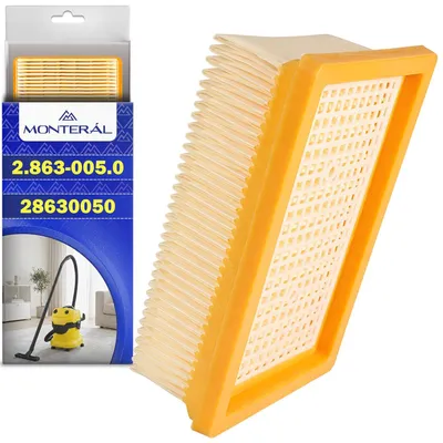 Flachfaltenfilter 2.863-005.0 für Karcher MV/WD