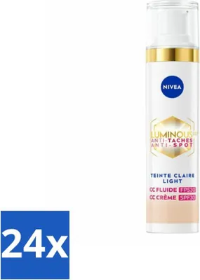 Produktbild von NIVEA - Cellular LUMINOUS 630 CC Cream Light - Getönte Tagescreme - Gegen Pigmentflecken - LSF 30 - 40 ml - Vorteilspack - 24 Stücke