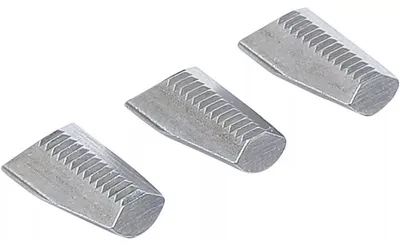 Image de Mâchoires de Rechange pour Art. 409 - 7,1 x 0,5 x 8,6 cm - Pièce de Rechange Précise et Durable - D-Work
