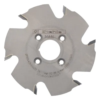 Immagine prodotto di Fresa per scanalature Stehle HW per Lamello 100x4,05x22mm Z=6 WS