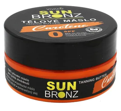 Image de Vivaco Sun Bronz, crème pour le corps, contenant du carotène, SPF 0, 150 ml