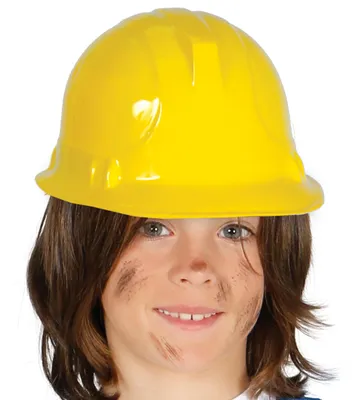 Immagine prodotto di elmetto giallo da operaio edile Elmetto di sicurezza per bambini