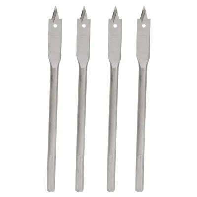 Productafbeelding van Set vlakke boorkoppen voor hout, vlakke boorkop, 10 mm vlakke boorkop voor hout, spadeboor, gereedschap voor houtbewerking, boorkoppen