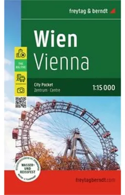 Obrázok produktu pre freytag & berndt Mapa centra Viedne v mierke 1:15 000