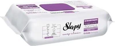 Produktbild von Sleepy Easy Clean Oberflächenreinigungstuch Putztücher 6 er Pack / 600 Blatt Orchidee / orkide