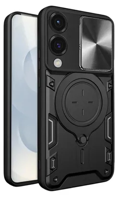 Produktbild von Techsuit CamGuard Pro Hülle für Samsung Galaxy S25 Edge – schwarz