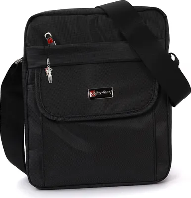 Produktbild von Bag Street Polyester Tasche Damen Herren schwarz 22x9x27 D2OTJ253S