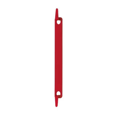 Produktbild von 50 Top-Print Heftstreifen BI-CLIP Abheftstreifen rot Kunststoff