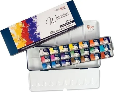 Zdjęcie produktu dla Rosa 3403221 Zestaw farlowych Monopigmented 21 x 2,5 ml