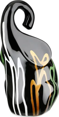 Produktbild von GILDE Figur Elefant Scuro schwarz H. 26 cm, 33214