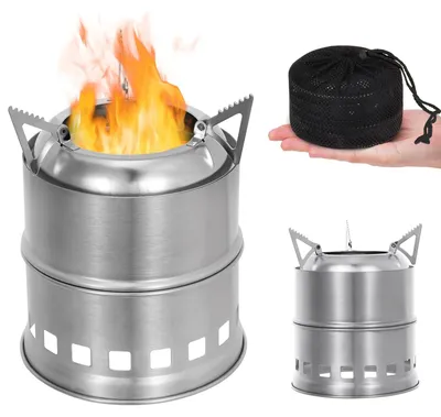 Image de Plaque de cuisson pliante en acier inoxydable pour cuisiner en extérieur
