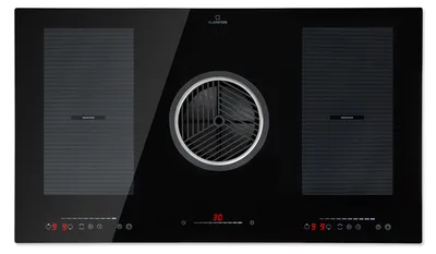 Obrázek produktu pro KlarsteinFull House Down Air System, indukční varná deska, zabudovaná digestoř, 655 m³/h, energetická třída A