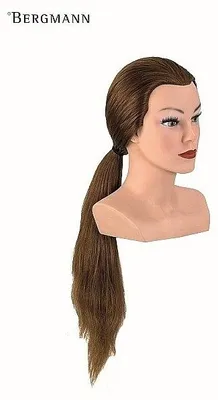 Produktbild von Bergmann Übungskopf Lady long 60cm Echthaar