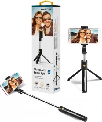 Immagine prodotto di Bastone selfie Bluetooth, nero