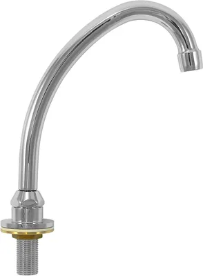 Produktbild von Schwenkbarer Standardauslauf aus verchromtem Messing - 165 mm