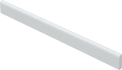 Produktbild von Abschlussleiste selbstkleben 250 x 2,1 cm 5 mm, weiß