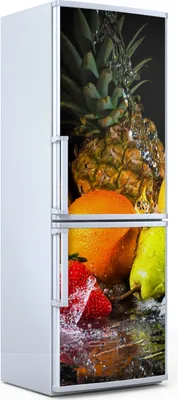 Produktbild von Magnete Dekorative - 70 cm x 190 cm - Küche - Magnetmatte Kühlschrankmagnete - Farbige Früchte