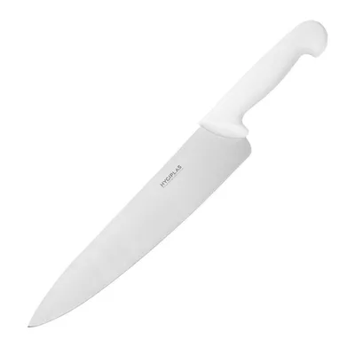 Zdjęcie produktu dla Nóż szefa kuchni Hygiplas 25 cm biały