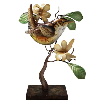Produktbild von Dekofigur Vogel Dekoration Metallfigur Blech Figur Vogelfigur
