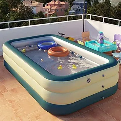 Produktbild von Famanu Aufblasbares Schwimmbad für Kinder und Familie - Ideal für Outdoor-Aktivitäten