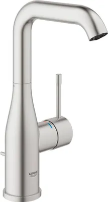 Produktbild von Grohe Essence Einhand-Waschtischbatterie, 1/2"L-Size supersteel