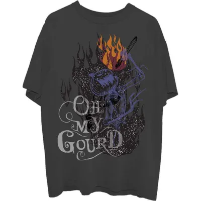 Immagine prodotto di Disney | Maglietta ufficiale della band | The Nightmare Before Christmas Oh My Gourd, taglia XL, grigio