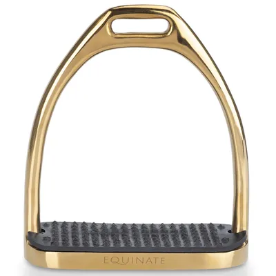 Zdjęcie produktu dla Equinate Stirrup Luna 10cm Gold