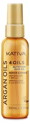 Obrázok produktu pre KATIVA ARGAN 4 OILS, olej na vlasy, 100 ml