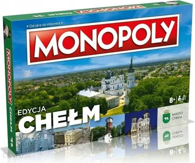 Produktbild von Monopoly Chełm edycja lokalna gry planszowej