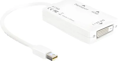 Obrázok produktu pre Delock Adaptér mini Displayport 1.1 > Displayport/HDMI/DVI