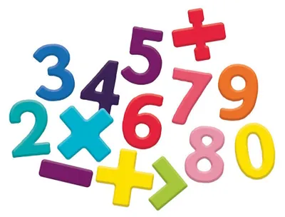 Immagine prodotto di Vilac: Set di numeri magnetici in legno, 58 pezzi