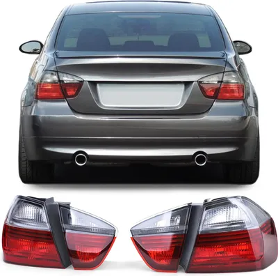 Obrázek produktu pro Zadní světla v černé barvě pro BMW řady 3 E90 Sedan z let 2005-2008