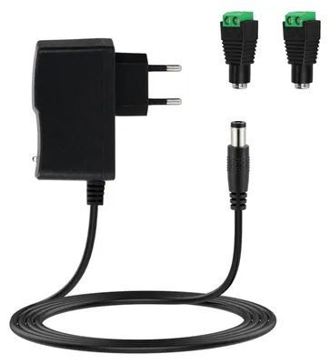 Obrázok produktu pre Napájací zdroj 12 V, 2 A – 12 V AC adaptér, univerzálna transformátor