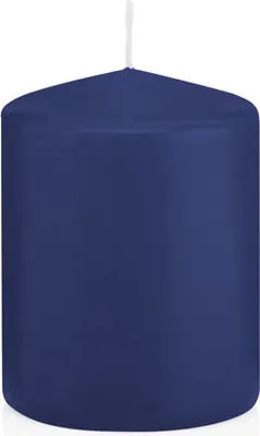 Produktbild von Wiedemann Stumpenkerzen Dunkelblau 80 x Ø 58 mm, 16 Stück