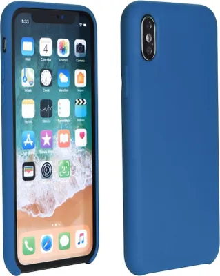 Produktbild von Handy Silikon Schutzhülle Cover Case Blau iPhone XR