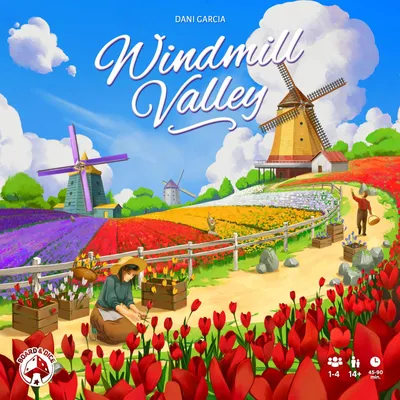 Zdjęcie produktu dla Asmodee Windmill Valley, Gra planszowa, 14 lat(a), 45 min