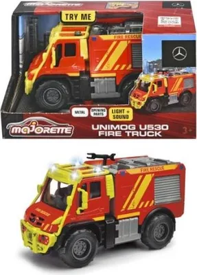 Image de Majorette Unimog camion de pompiers 14cm 371-2003