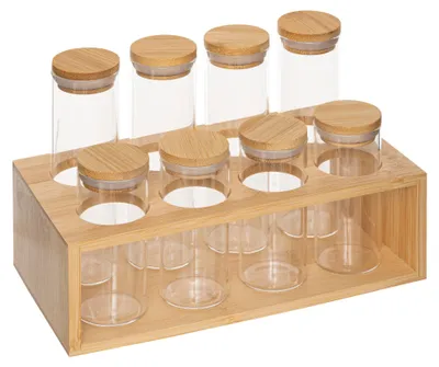 Zdjęcie produktu dla Zestaw pojemników na przyprawy EPICE, 4 x 80 ml i 4 x 120 ml