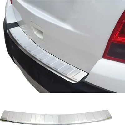 Image de Protection Seuil de Pare-chocs Arriére Pour Chevrolet Trax 2013-2024 Brossé
